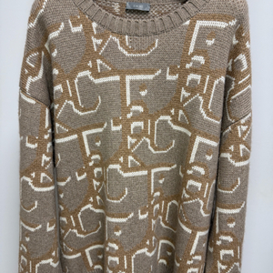 디올 X 스캇 오블리크 자카드 니트