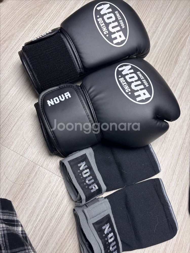 NOUR 복싱글러브 랑 핸드랩--0