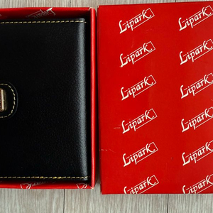 Lipark 남성 가죽 명함 카드지갑 (새상품)