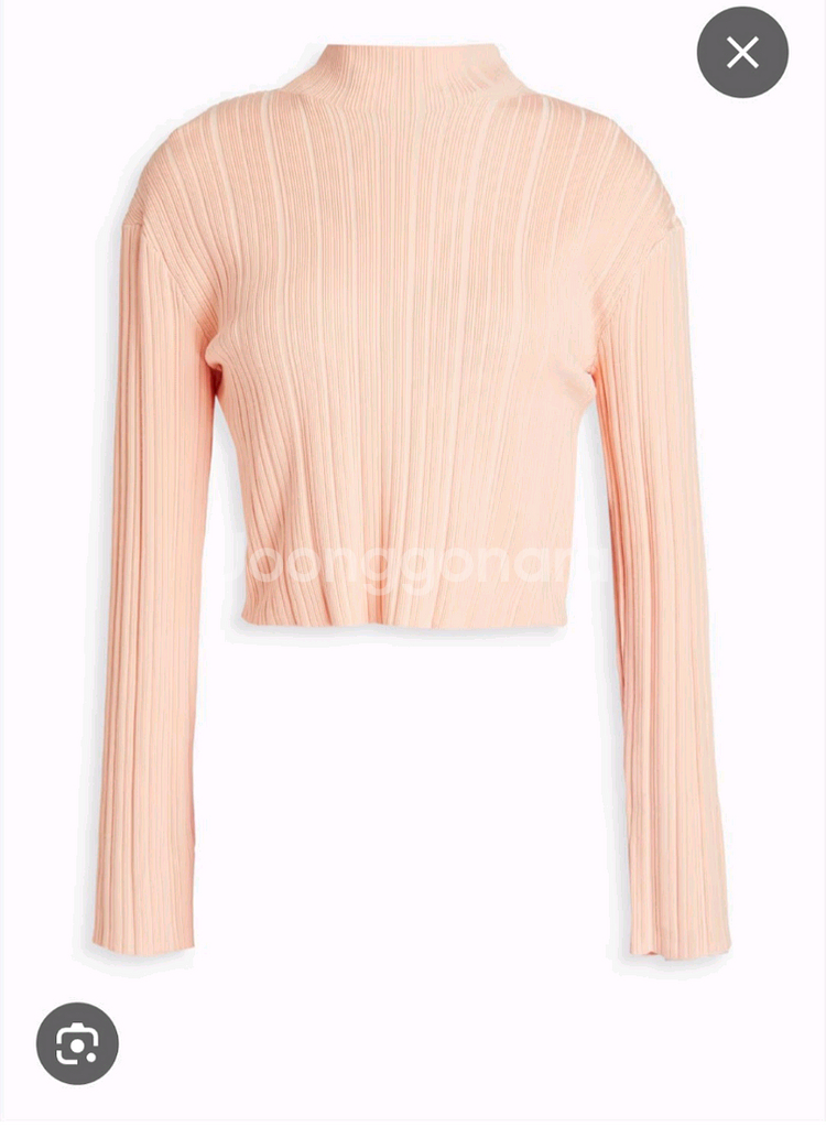 마쥬 maje 터들넥 니트 크롭니트 1사이즈--1