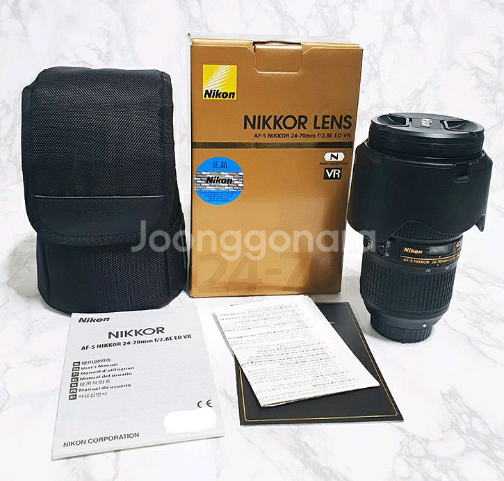 니콘 AF-S 24-70mm F2.8E ED VR (손떨방) 팝니다--0