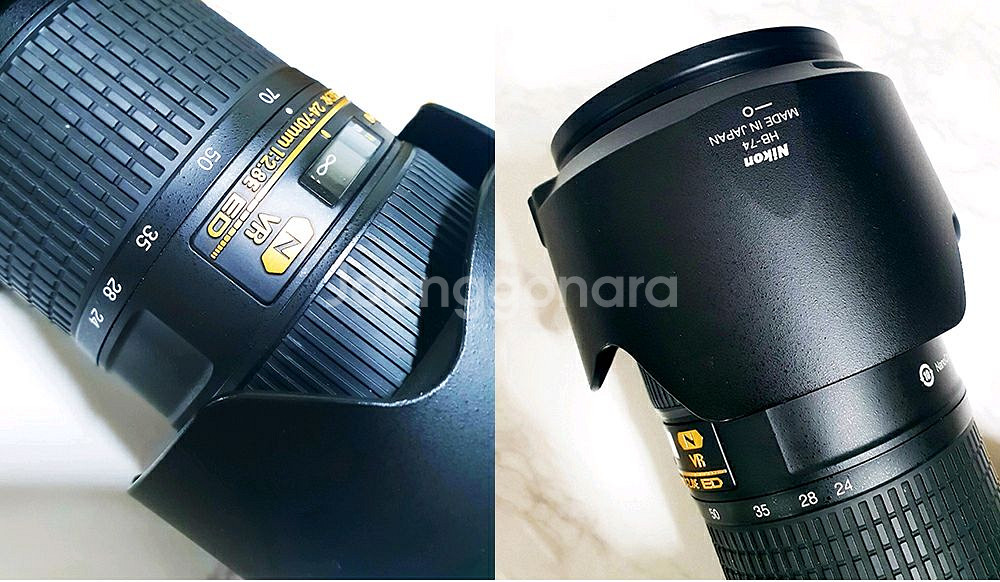 니콘 AF-S 24-70mm F2.8E ED VR (손떨방) 팝니다--1