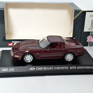 1:43 1/43 디테일카 쉐보레 콜벳 ZR1 다이캐스트 모델카 이미지