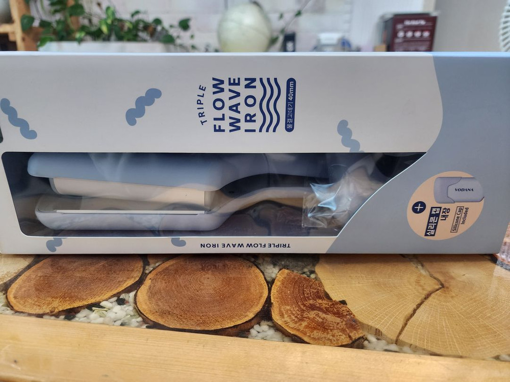 보다나 트리플 플로우 물결고데기 40mm--2