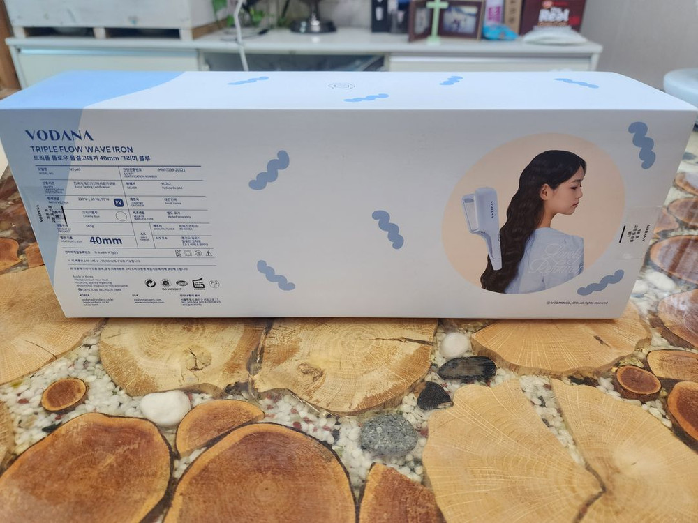 보다나 트리플 플로우 물결고데기 40mm--1