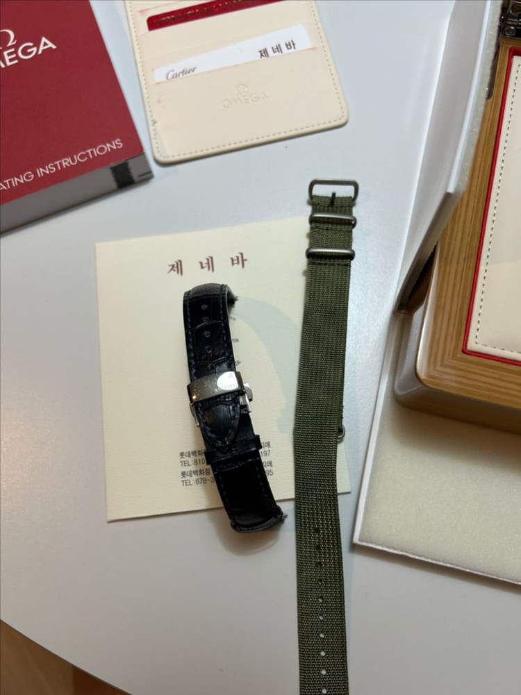 (판매완료)오메가 아쿠아테라 구형 청판 이미지