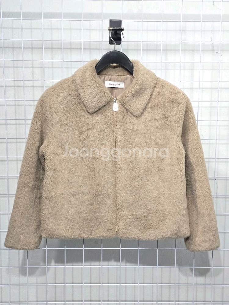 마리끌레르 퍼 숏 자켓 90--0