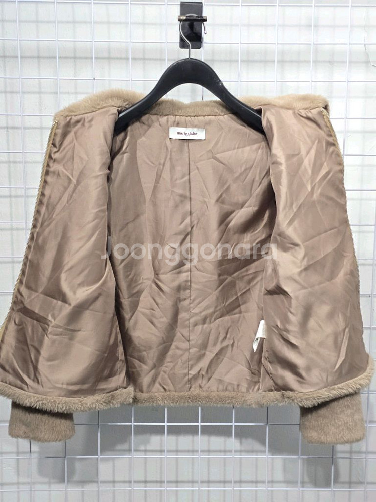 마리끌레르 퍼 숏 자켓 90--2