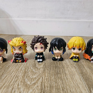 귀멸의칼날 미니 피규어 차량용 전시용 새상품