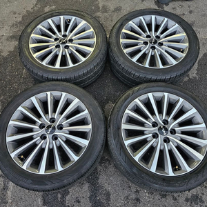 #올뉴 K7 18인치 순정 중고 휠타이어 세트 팝니다.245 45 18