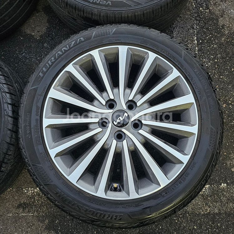 #올뉴 K7 18인치 순정 중고 휠타이어 세트 팝니다.245 45 18--2