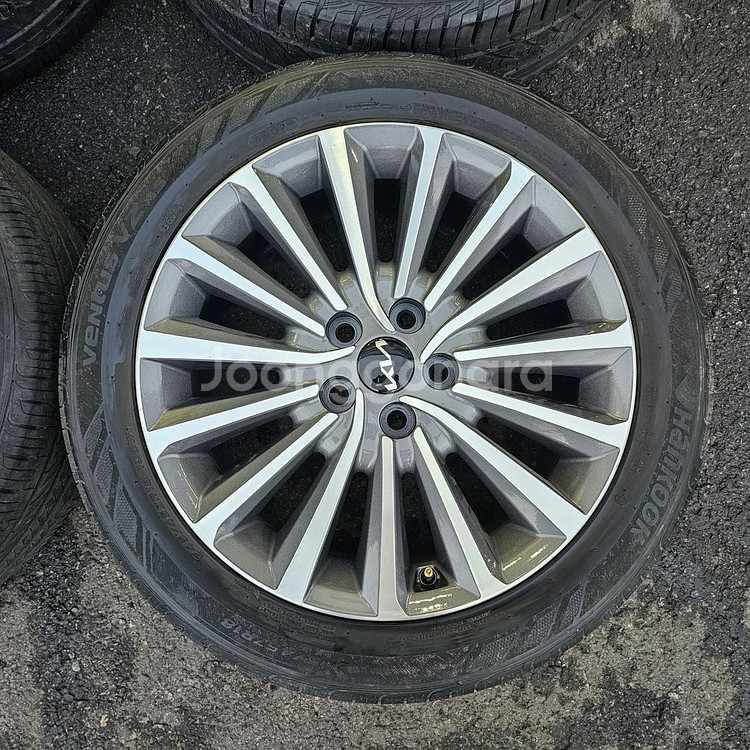 #올뉴 K7 18인치 순정 중고 휠타이어 세트 팝니다.245 45 18--4