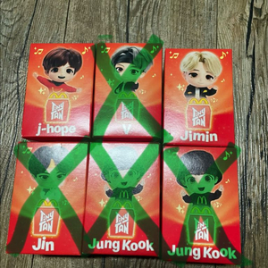 맥도날드 해피밀 bts 이미지