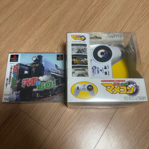 PS1/2 기차로고 + 마메콘 (전차로도 전용패드) 신품미개봉 이미지