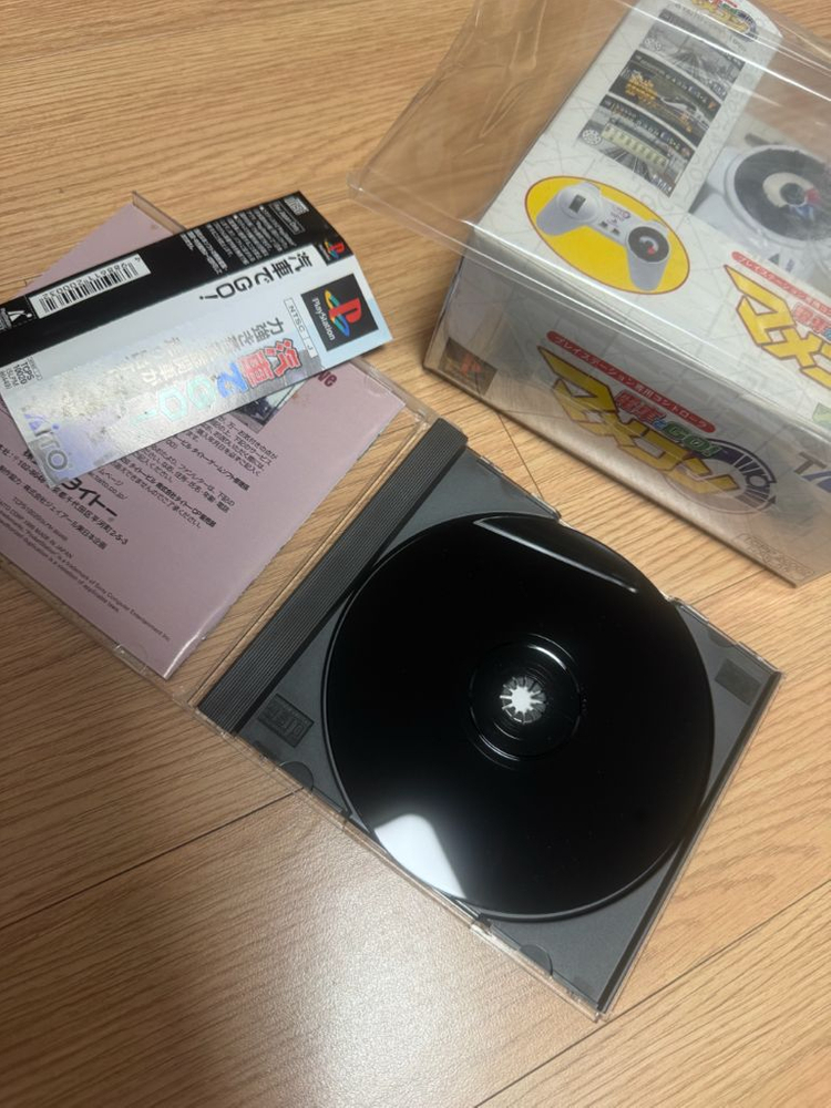 PS1/2 기차로고 + 마메콘 (전차로도 전용패드) 신품미개봉 이미지