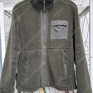 푸마 남성 뽀글이 후리스자켓 M 95 플리스자켓 XB33