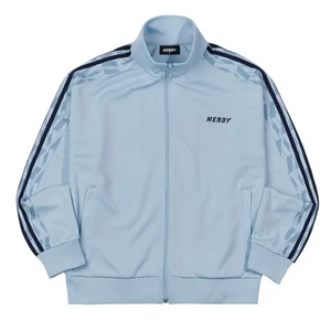 널디 모노그램 테이프 트랙 탑 스카이블루 XS
