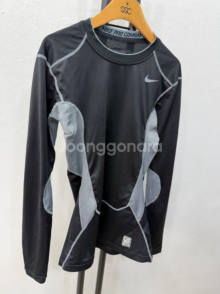 정품) 나이키 프로 컴뱃 긴팔 기능성 티셔츠 M--1