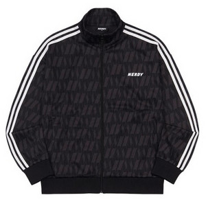 널디 모노그램 트랙 탑 블랙 XS