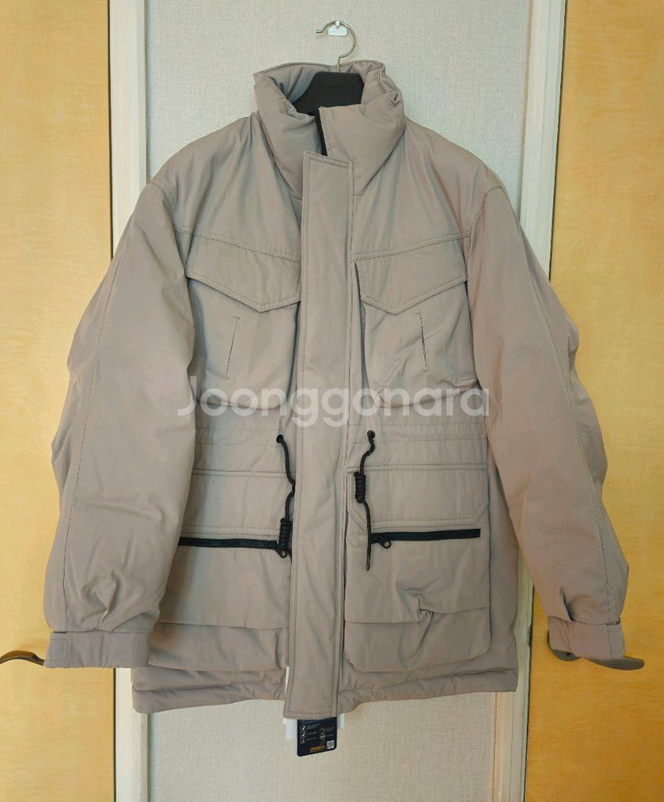 택달린 새상품)택가 85만원 가넷옴므 구스다운 오버핏 패딩 105 점퍼 자켓 지오송지오 리버클래시 시스템옴므 송지오--0