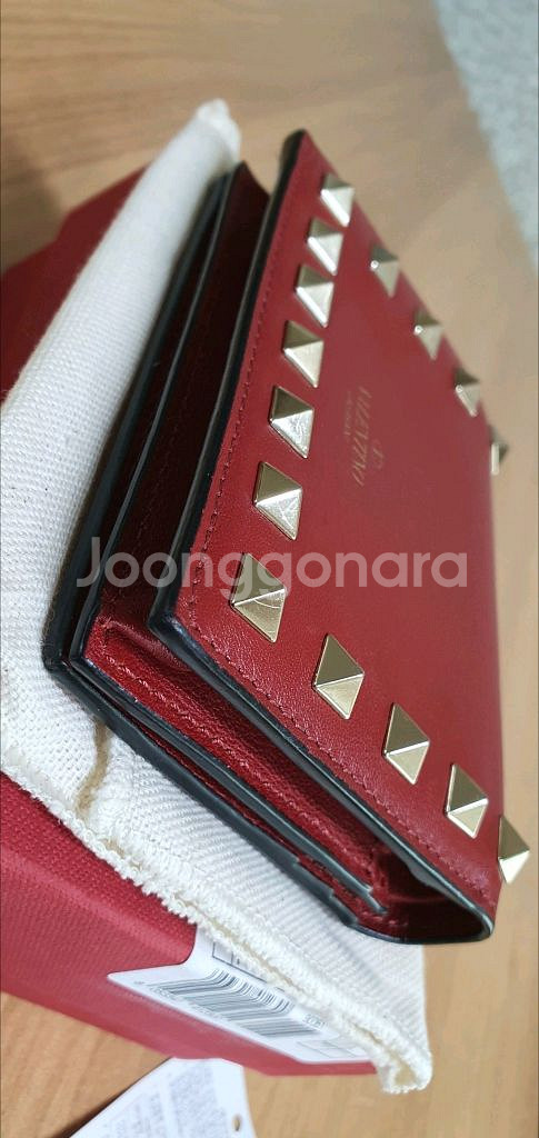 발렌티노 반지갑 카드지갑 정품S급(보증서O)구찌프라다루이비통디올고야드샤넬셀린느보테가생로랑버버리발렌시아가--3