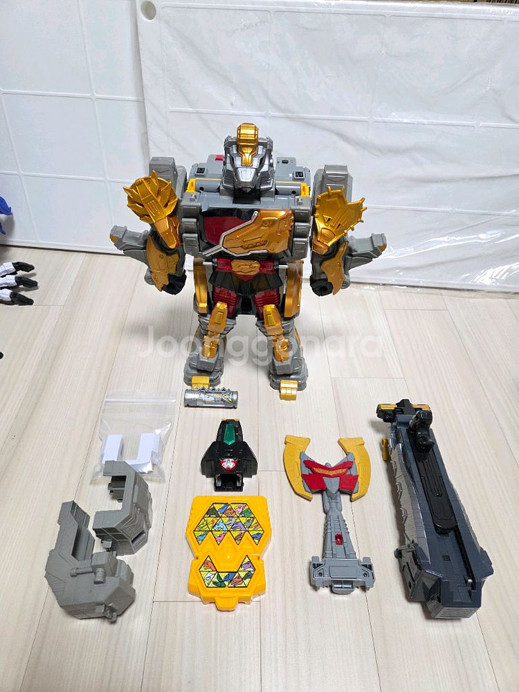 파워레인저 다이노포스(수전전대 쿄류쟈) DX 기간트 브라기오킹, 프레즈킹 팝니다--2