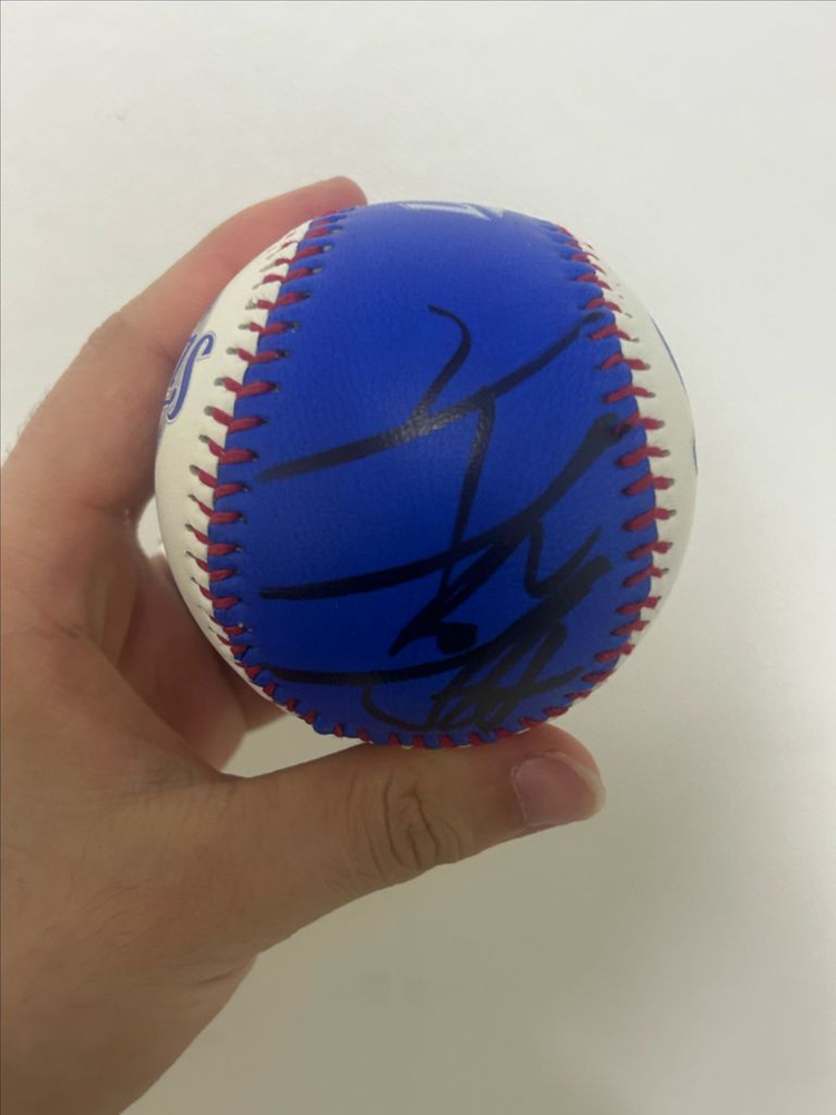 삼성라이온즈 싸인볼--0