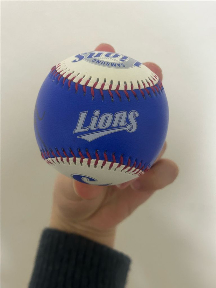 삼성라이온즈 싸인볼--1