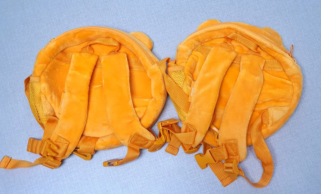 쌍둥이 라이언 미아방지가방 2개 일괄--3