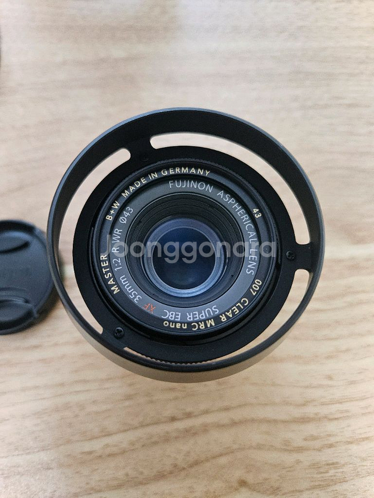 후지필름 xf35mm F2 렌즈 풀박스 + LH-XF35-2 정품렌즈후드--1