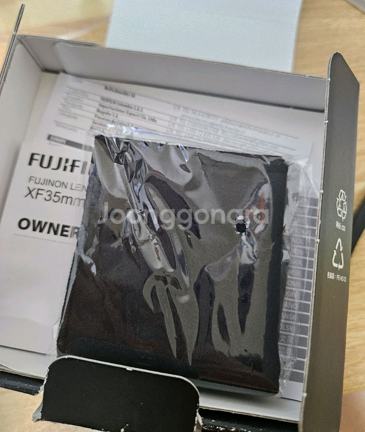 후지필름 xf35mm F2 렌즈 풀박스 + LH-XF35-2 정품렌즈후드--5