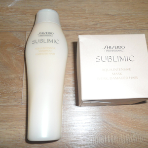 시세이도 프로페셔널 서브리믹 아쿠아 인텐시브 샴푸 + 마스크 세트 미개봉 새제품