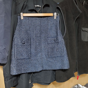 듀엘 트위드스커트 55