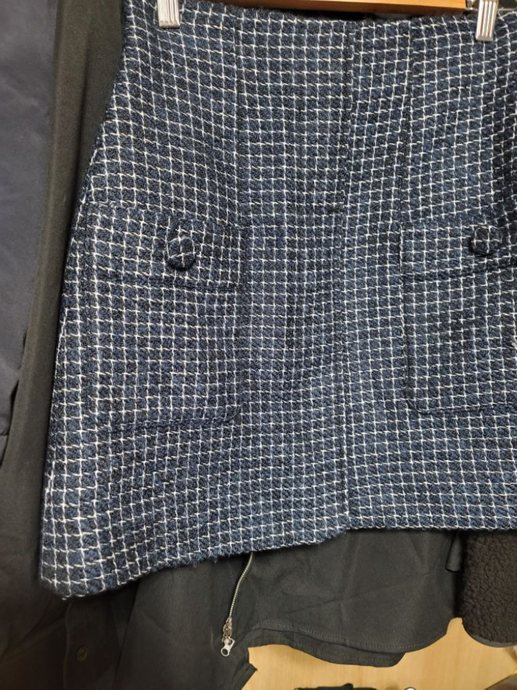 듀엘 트위드스커트 55--1