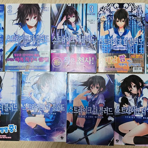 라노벨 스트라이크 더 블러드 1~13권 미개봉 초판포함