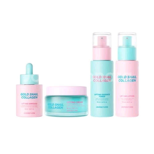 자민경 골드 스네일 콜라겐 리프팅 4종 세트--3