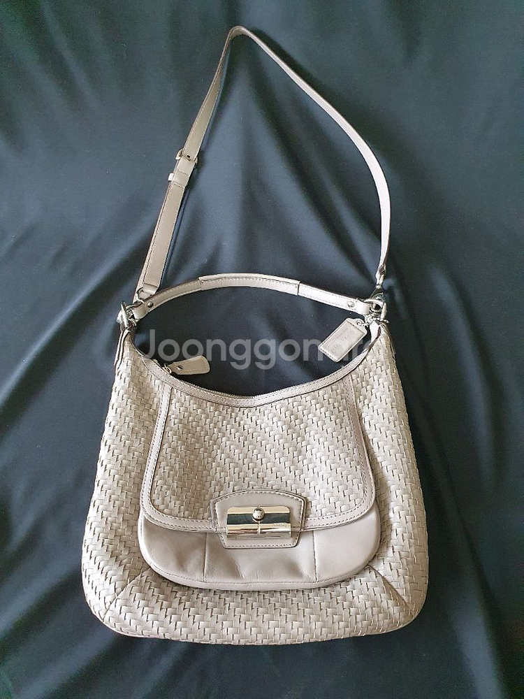 코치 COACH 위빙 천연 가죽 숄더백 / 크로스백 / 토트백--0