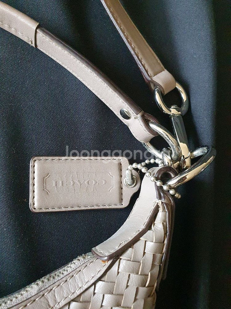 코치 COACH 위빙 천연 가죽 숄더백 / 크로스백 / 토트백--5