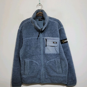 (L) 내셔널지오그래픽 플리스 점퍼 뽀글이 후리스 자켓