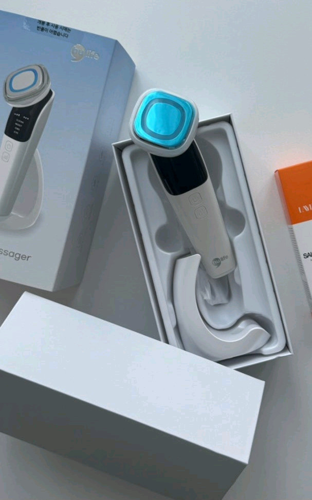 미개봉 새상품 휴라이프 큐라 갈바닉 피부 마사지기 이미지