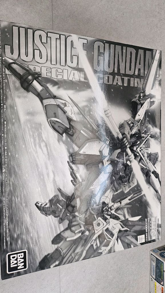 MG 저스티스 건담 스페셜 코팅과 합금프레임 판매--1