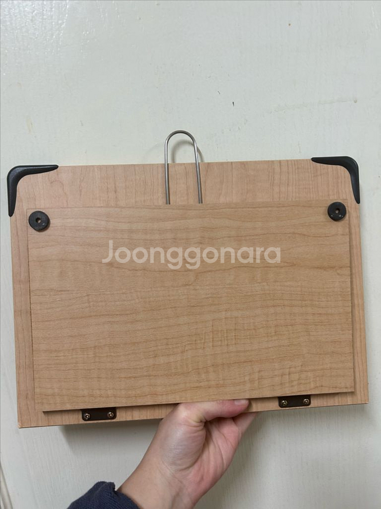 원목 나무 독서대--1