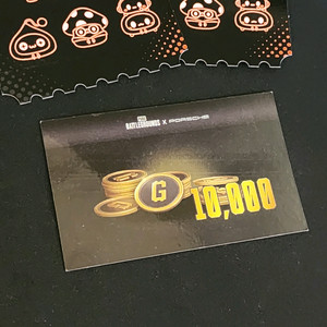 배그 1만 10,000 g코인 지코인 쿠폰 코드 (배틀그라운드)