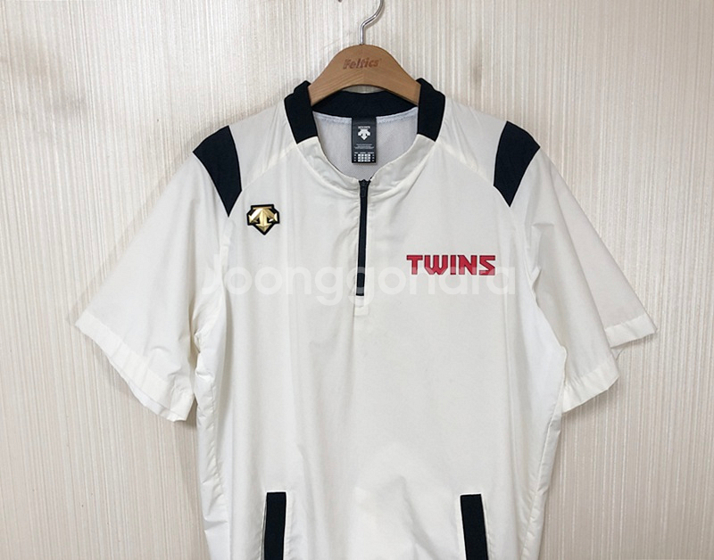 KBO 데상트 프로메이드 LG트윈스 하프집업 바람막이 M(95)--1