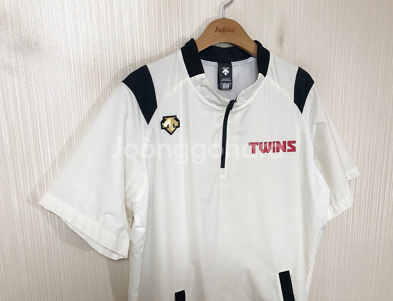 KBO 데상트 프로메이드 LG트윈스 하프집업 바람막이 M(95)--4