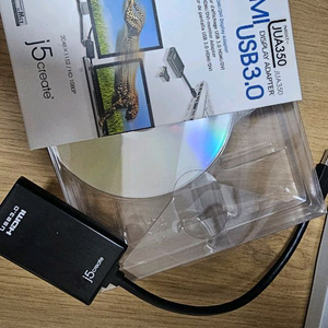 JUA 350 HDMI 변환 어댑터, 외장그래픽카드 이미지