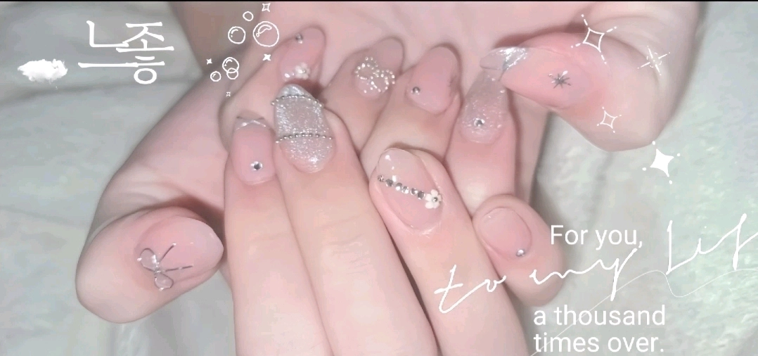네일팁 판매 이미지