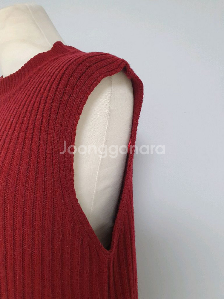 (상태좋음)밸리걸 골지니트 원피스 55~66반--3