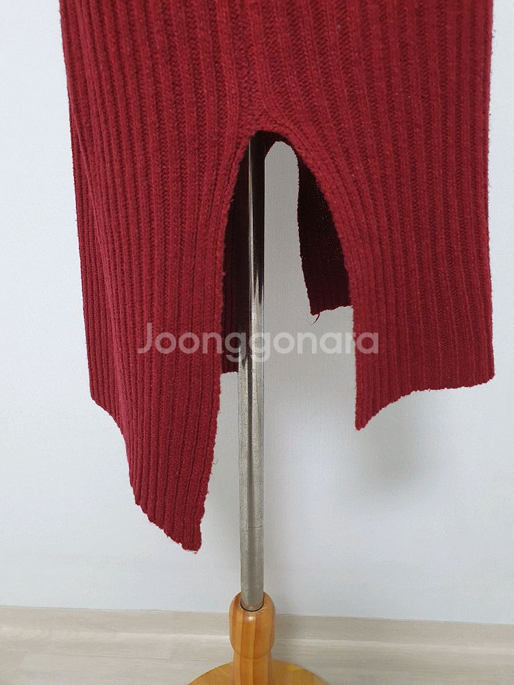 (상태좋음)밸리걸 골지니트 원피스 55~66반--4