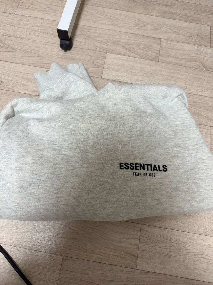 피오갓 에센셜 백로고 후드 이미지